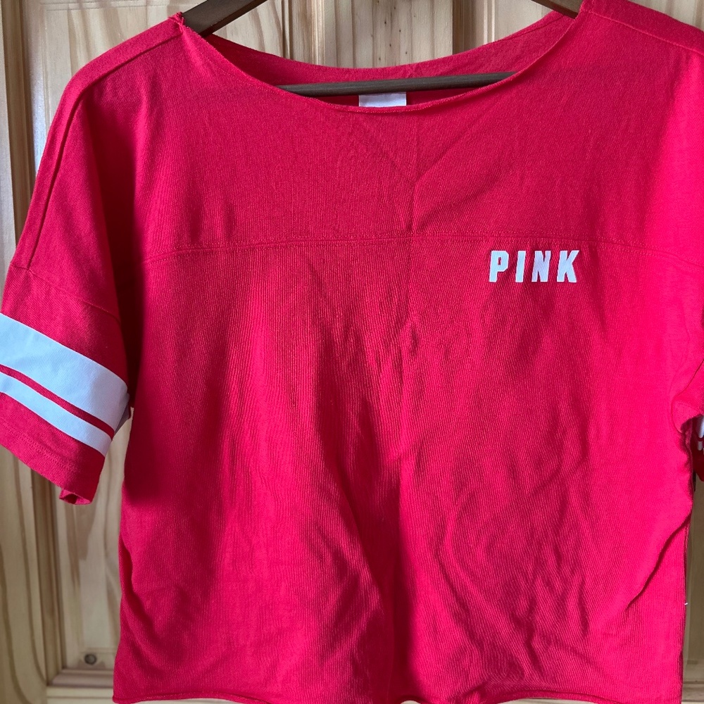 Victoria secret crop top and sweats - Picture 2 of 11